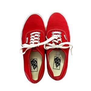 Vans Authentic Red Sneakers